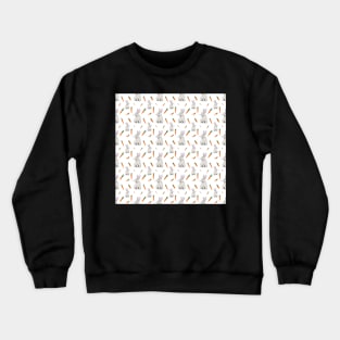 Bunny and Carrots pattern Crewneck Sweatshirt